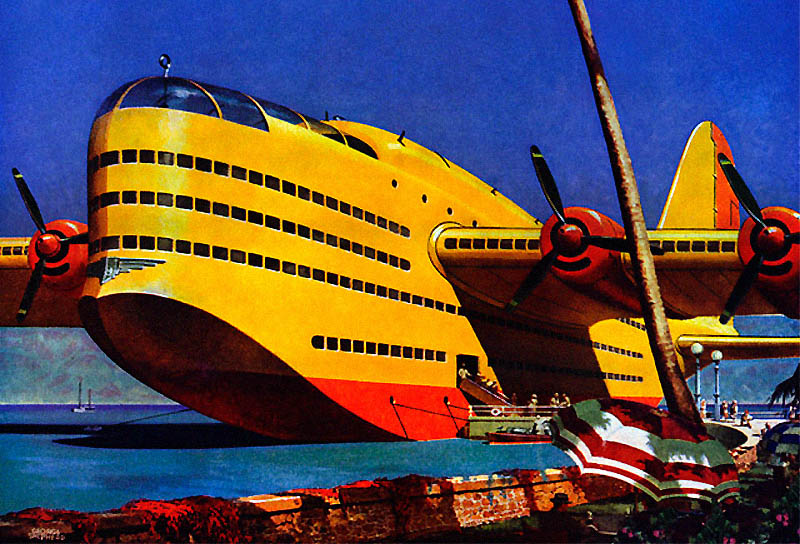  ludicrous pulp-fiction dream is the Dornier Do X flying super-boat