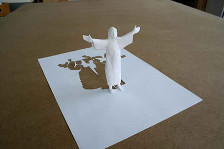 Sculptures Made Out of a Single Paper Sheet | DeMilked
