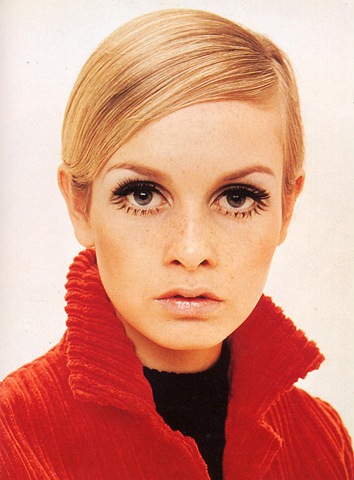 twiggy eye makeup. Think of Twiggy in the 60#39;s.