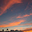 Beautiful skies at our site (V-64) at Mesa Spirit in Mesa, AZ