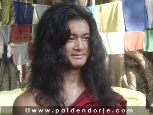 Buddha Boy's smile
