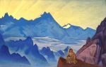 Nicholas Roerich. Milarepa, the One Who Hearkened.