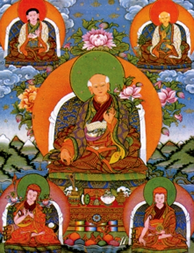 The Five Founders of the Sakya Order