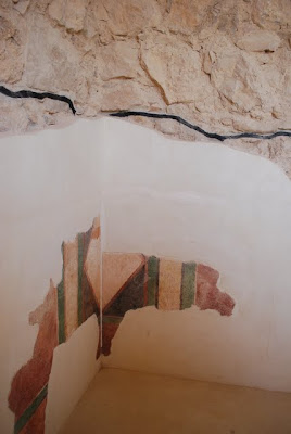 Masada - Everything below the black line throughout the site was original