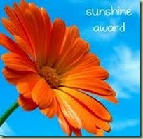 sunshine award sunshine award