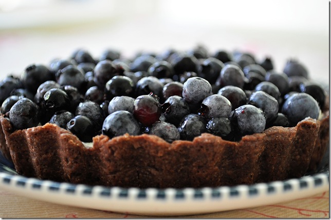 blueberry tart