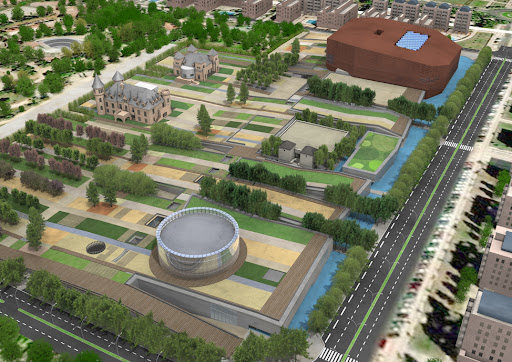 CREAA , maqueta del proyecto del centro de creacion de las artes de Alcorcon CREAA , maqueta del proyecto del centro de creacion de las artes de Alcorcon