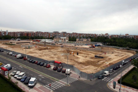 CREAA , obras de construccion del centro de creacion de las artes de Alcorcon 2 CREAA , obras de construccion del centro de creacion de las artes de Alcorcon 2
