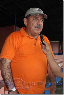 Alcalde del Municipio de Amatitlan MAynor Guillermo Orellana Mazariegos