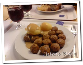 Köttbullar och potatis