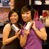 Catherine and Shirley at Hollys Coffee