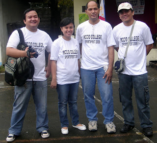 MCCID College Faculty (Sir Ervin, Ma'am Dianne, Sir Oscar and Sir Jojo)