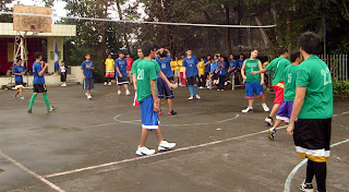 Blue vs Green (Volleyball Boys)