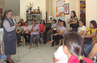 Sis Agnes announces the celebration of her 50th year in religious service on May 15, 2010.