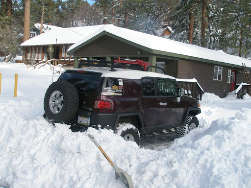 fj cruiser snow