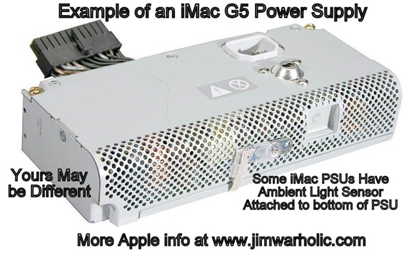 imac-g5-psu-example Apple iMac G5 PSU Example