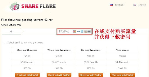 shareflare网盘下载文档教程（图文并茂版）