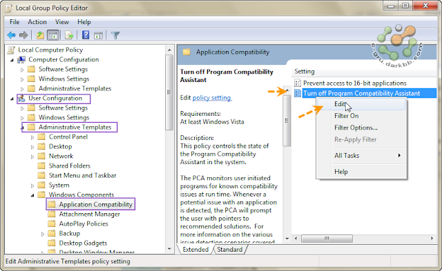 Program Compatibility Assistant ปิดซะอย่าให้มากวนใจ Pcad08