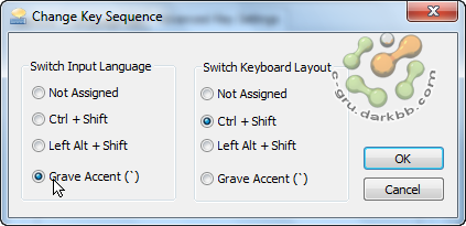 ปรับแต่งคีย์สลับภาษาหลังติดตั้ง Windows Ckb04
