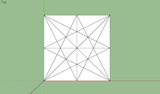 มหัศจรรย์รูปสี่เหลี่ยมกับ SketchUp Sq-04
