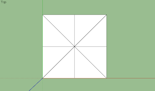มหัศจรรย์รูปสี่เหลี่ยมกับ SketchUp Sq-03