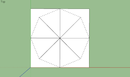 มหัศจรรย์รูปสี่เหลี่ยมกับ SketchUp Sq-08