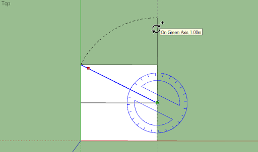 มหัศจรรย์รูปสี่เหลี่ยมกับ SketchUp Sq-19