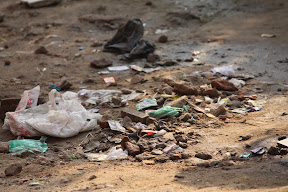 Trash Heap, Bodh Gaya, India
