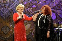 Hebe Camargo e Alcione_grav. do DVD de hebe_2