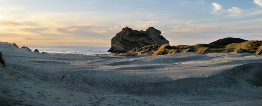 Wharariki Beach