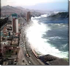 gambar tsunami