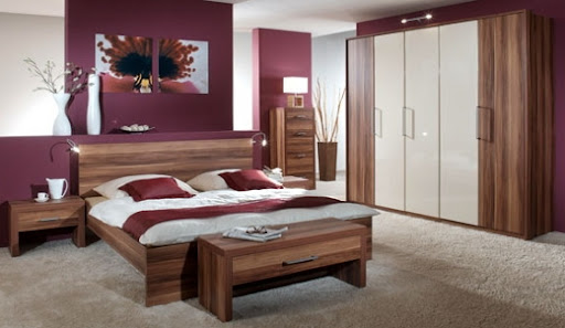 Mobila dormitor - imagine model dormitor clasic Purple