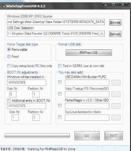 Instal Windows Dark Menggunakan Flash Disk