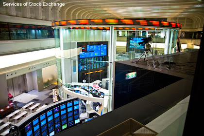 Services given by Stock Exchange
