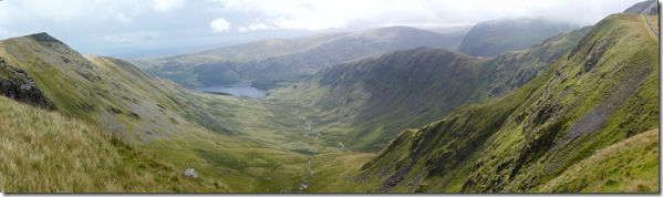 Kidsty Pike on the left, Haweswater in the distance