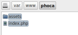 phoca changing collation
