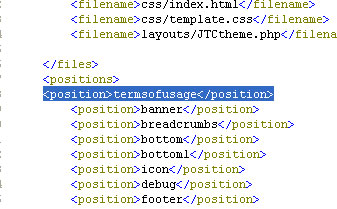 positions