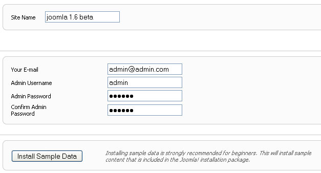 Joomla 1.6 Beta