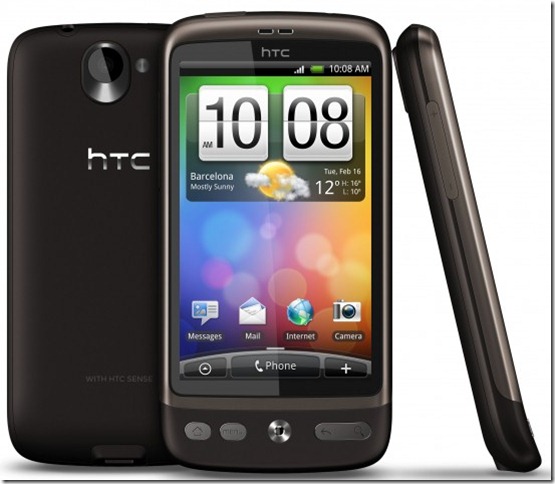  HTC Desire coming to India in May