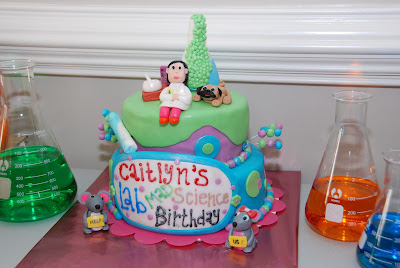 mad science cake