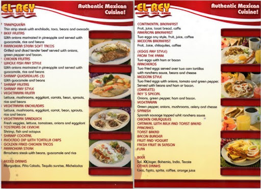 El Rey Mexican Restaurant in Rincon de Guayabitos, Nayarit, Mexico