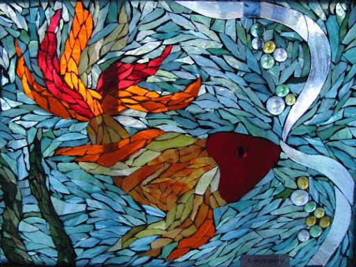 stained glass mosaic at latitude 21