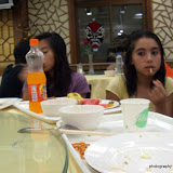 Lauren eating fries