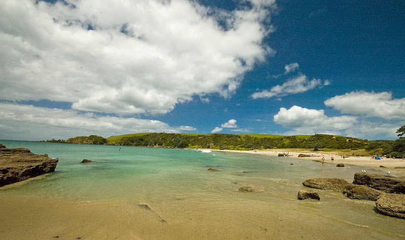 The second beach in Tawharanua