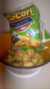 Cocori Nuggets in einer Schüssel mit Verpackung