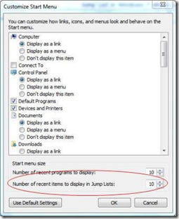 jumplist
