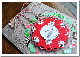 Passionatelyartistic.com layout Ellensosnoski be merry card cu