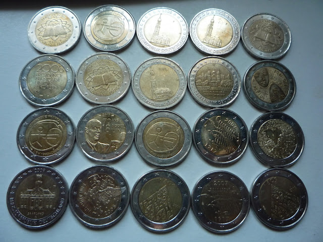 Pièces commémoratives de 2 euros