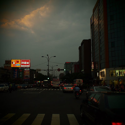 進入黑夜的城市