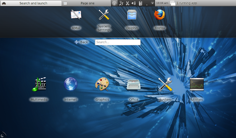 Fedora 14 KDE Netbook